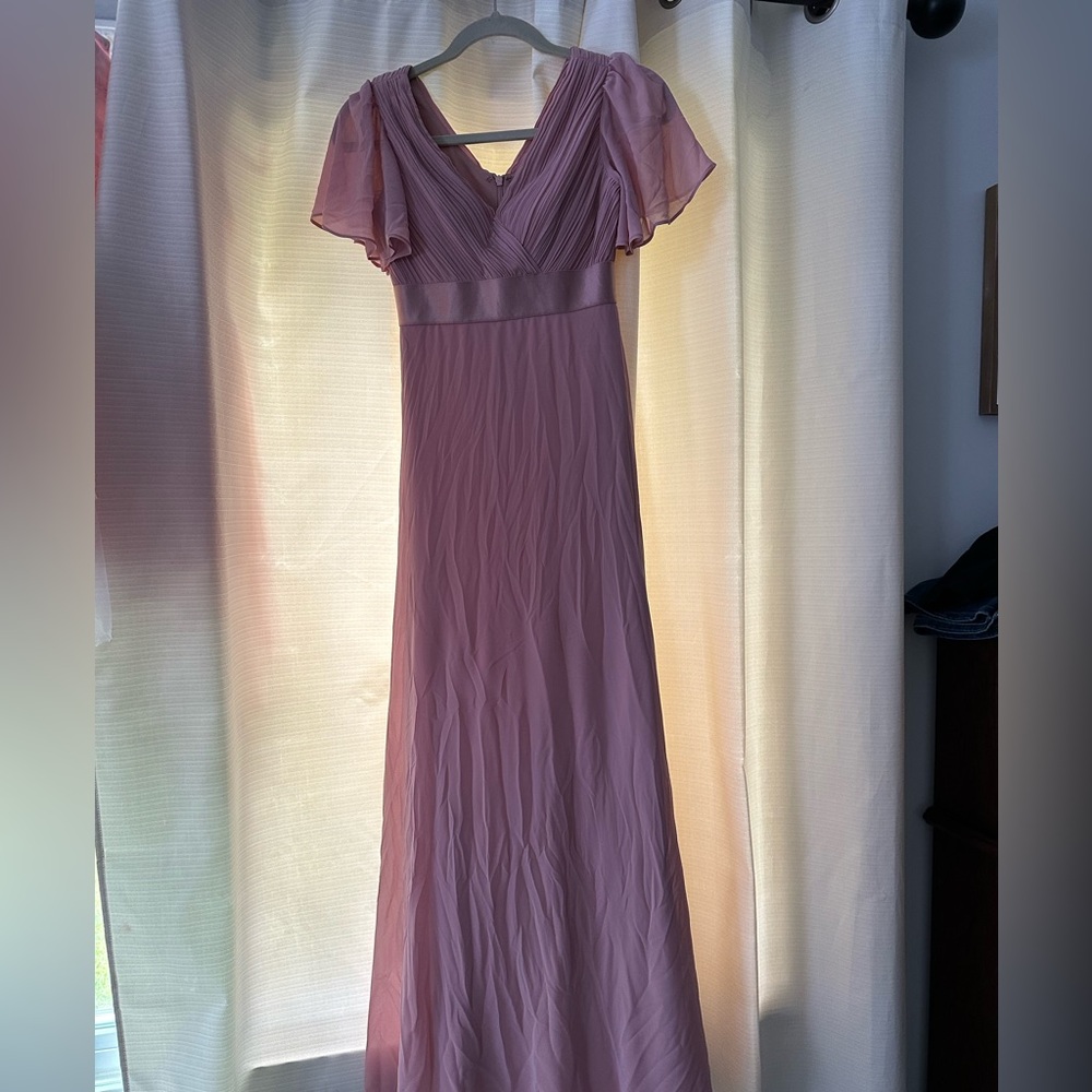 Dusty Rose bridesmaids  dress size small